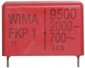 Wima Fkp1 Pulse Capacitor - 9500pf-2000v Fkp1-impulskondensator Rm=27 5mm - Wima Fkp1 Pulse Capacitor - 9500pf-2000v Fkp1-impulskondensator Rm=27 5mm -
